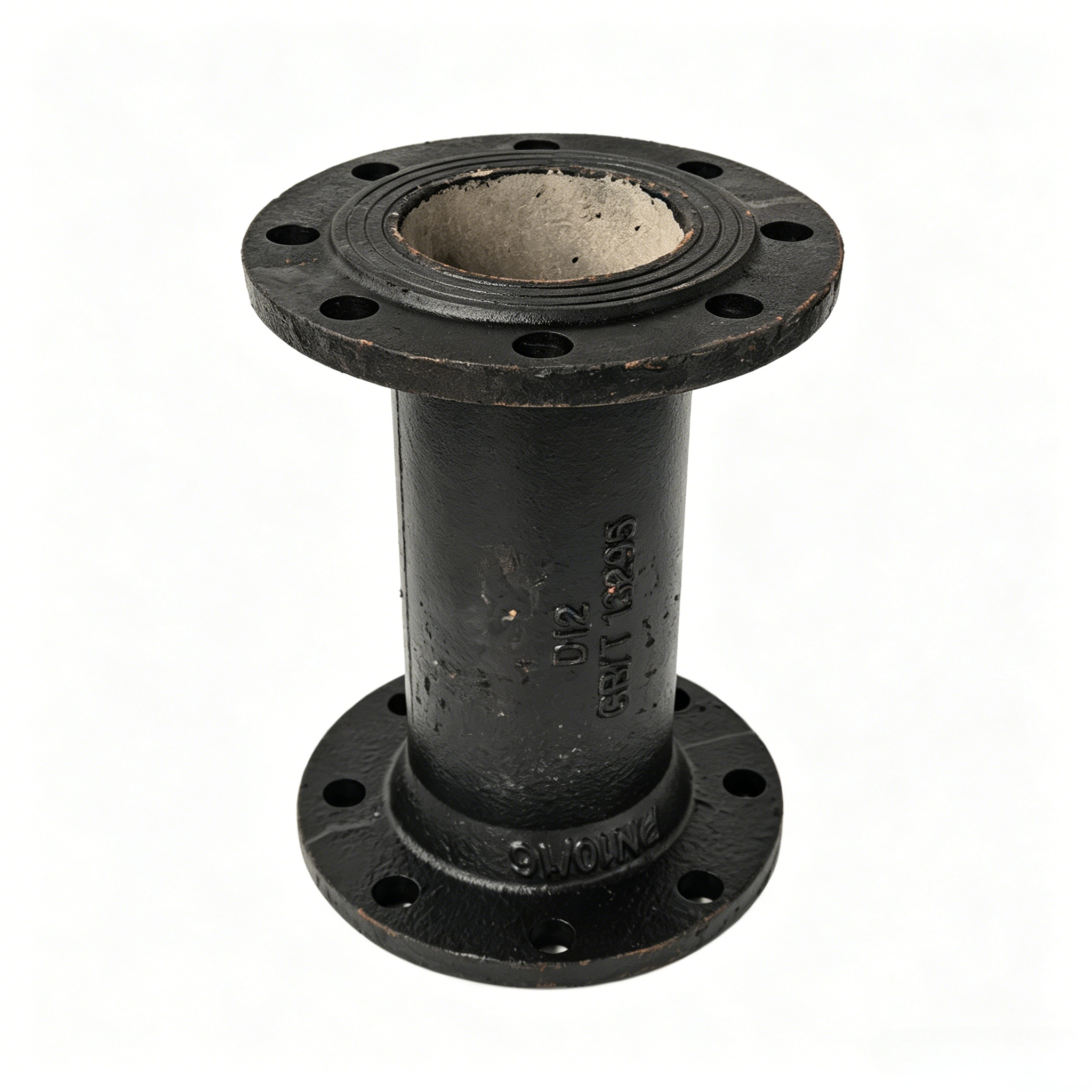 Double disc straight pipe