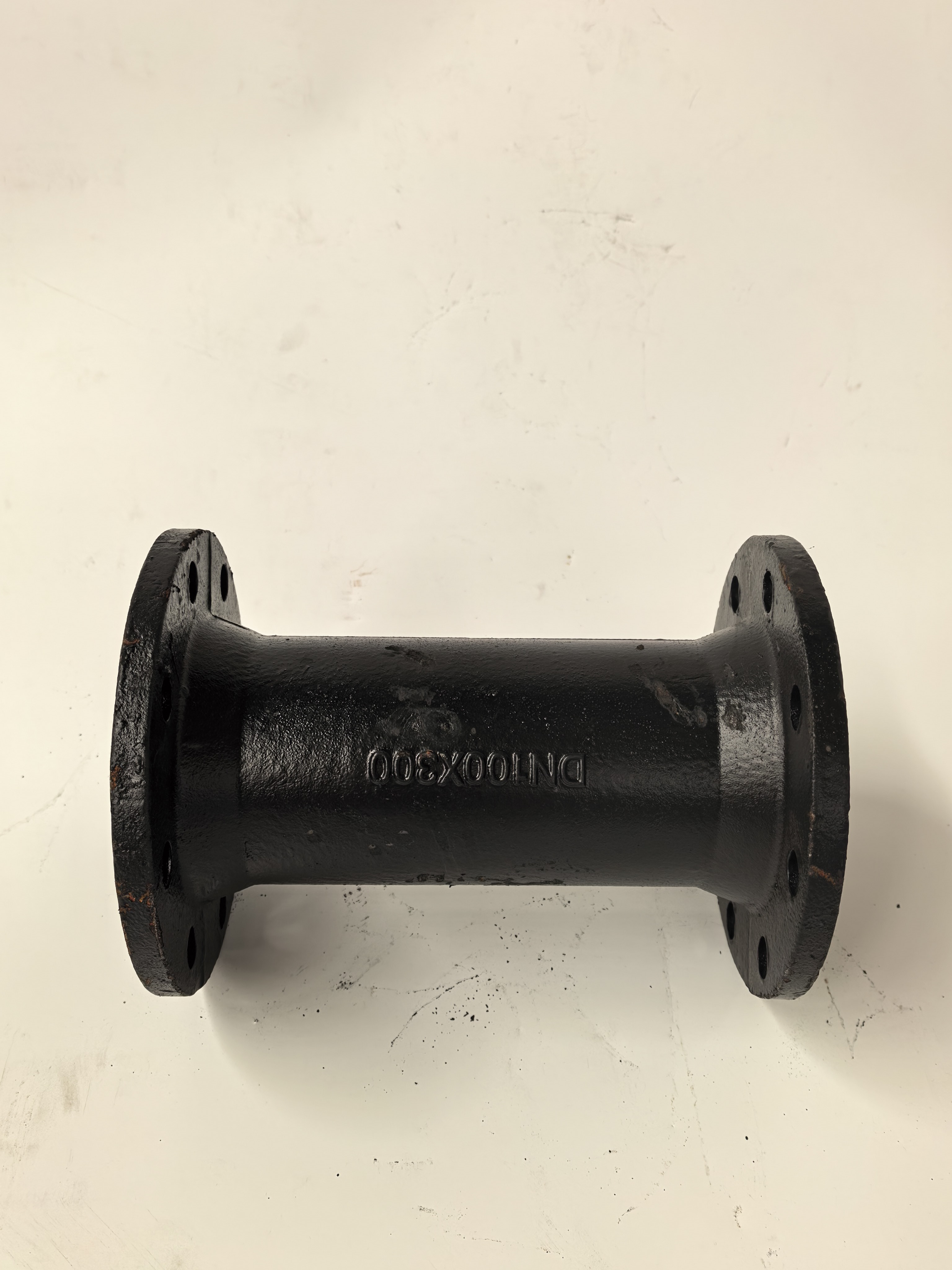 Double disc straight pipe